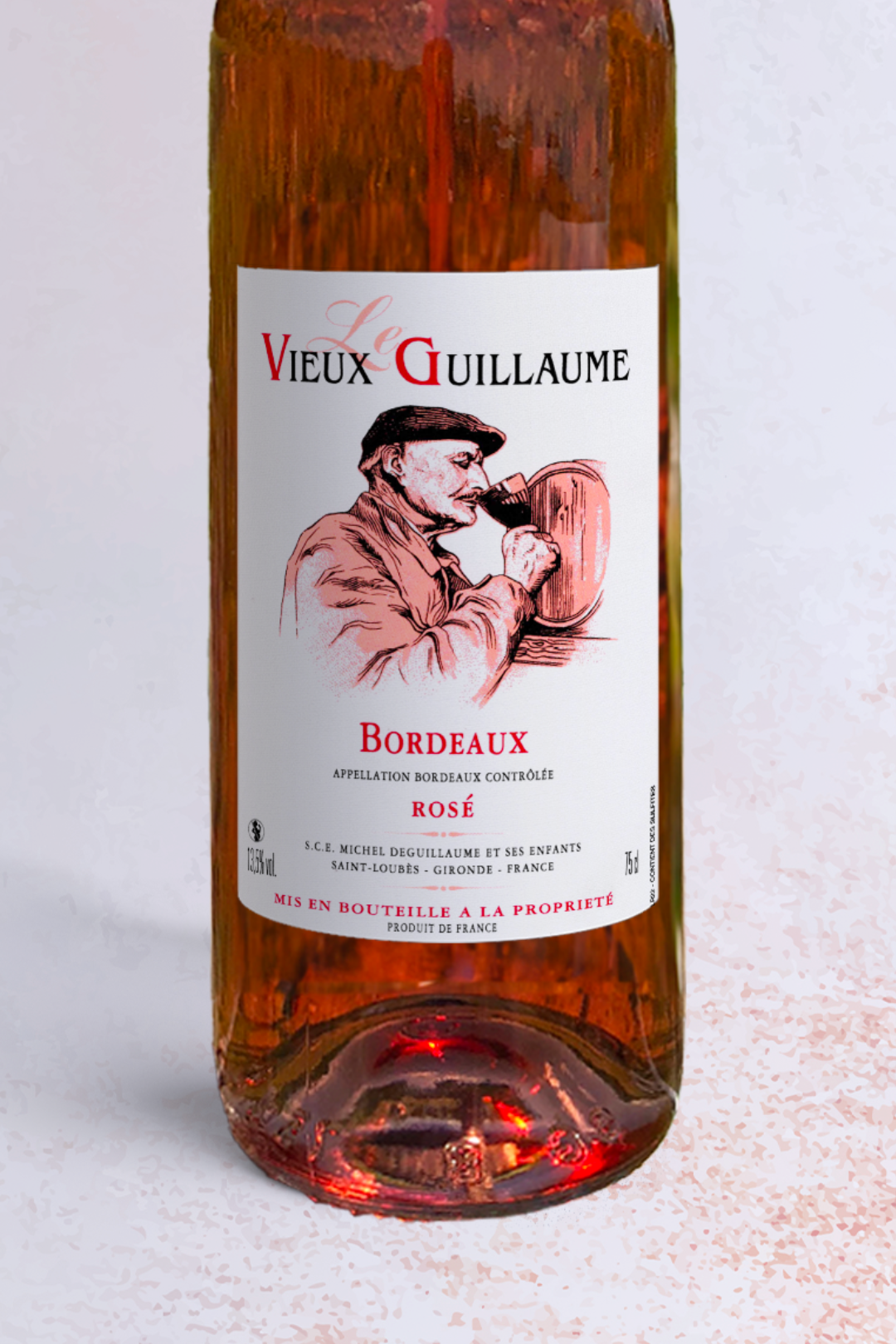 The “Vieux Guillaume” AOC Bordeaux Rosé rosé 